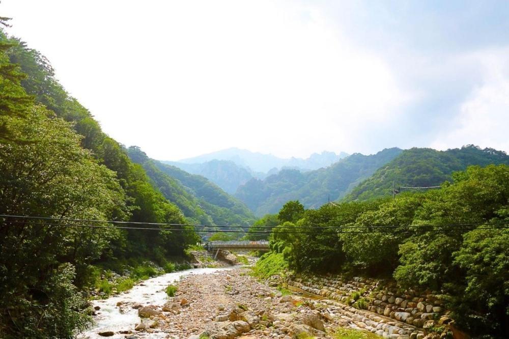 Osakae Anteo Mulraebang-A Pension Yangyang Bagian luar foto