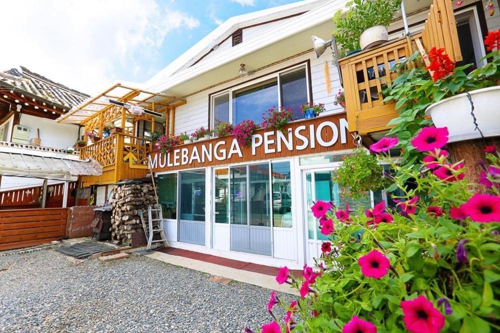 Osakae Anteo Mulraebang-A Pension Yangyang Bagian luar foto